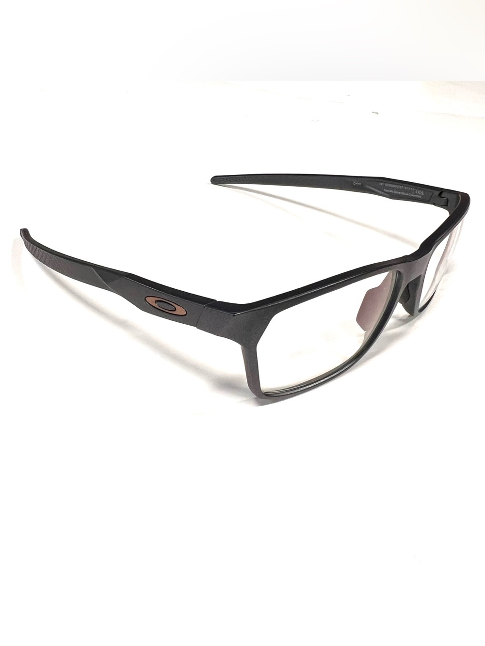 Oakley Hex Jector OX8032-0757 Dark Mt Silver Eyeglasses Frames 57-17-141